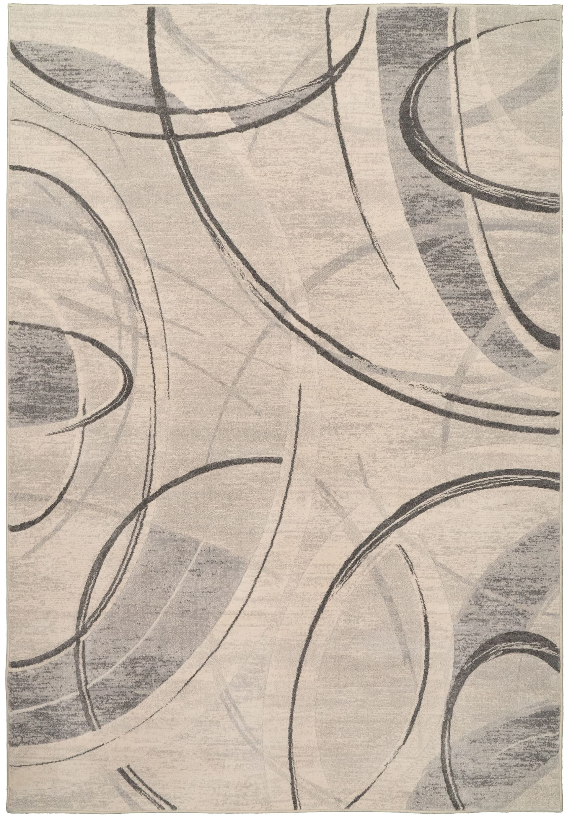 Onyx Eclipse Cream/Grey/Dark Grey area rug
