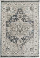 Juno rug in Dark Blue/Cream