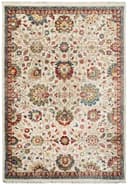 Juno rug in Ivory/Red