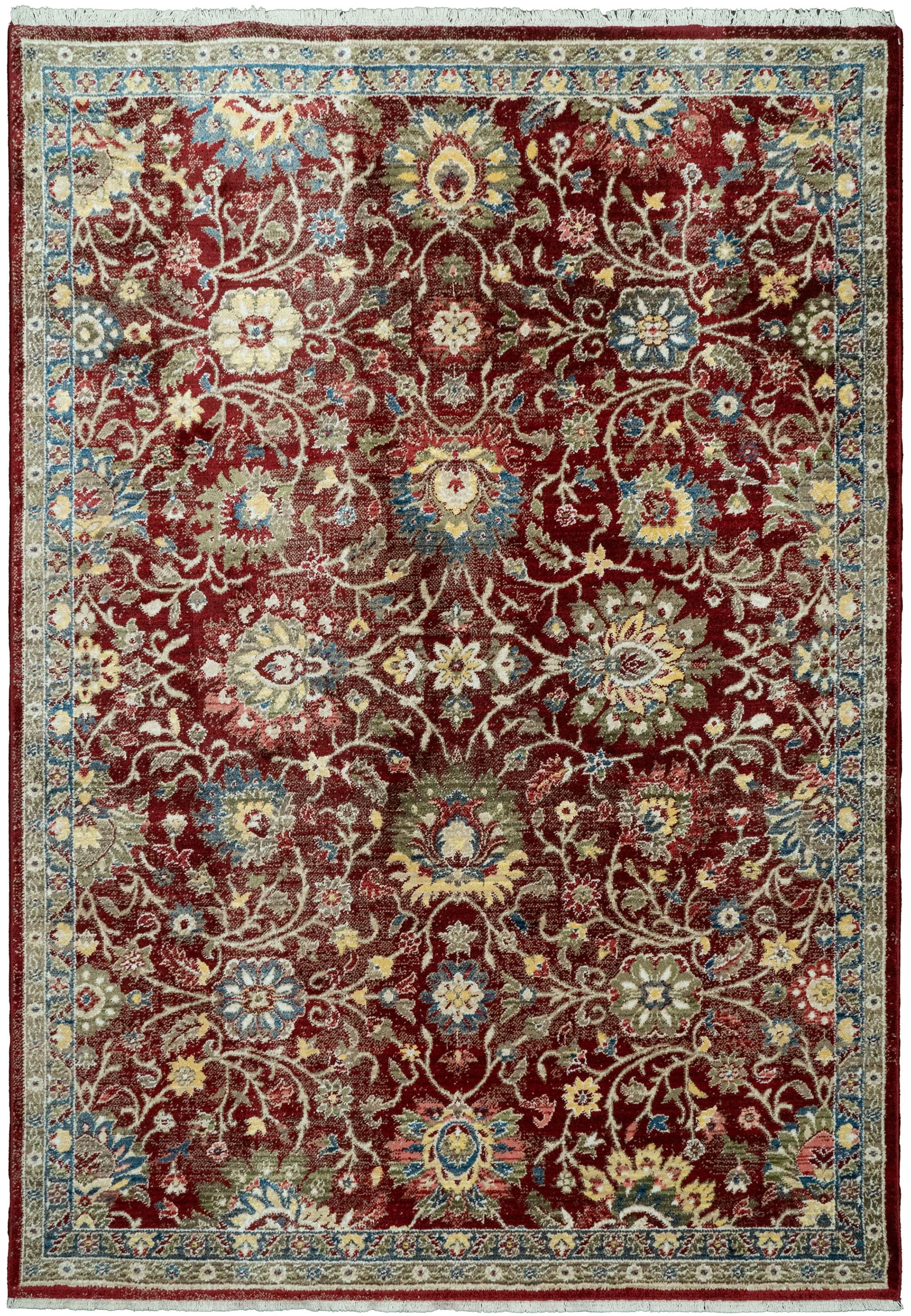 Huckleberry Juno Red area rug