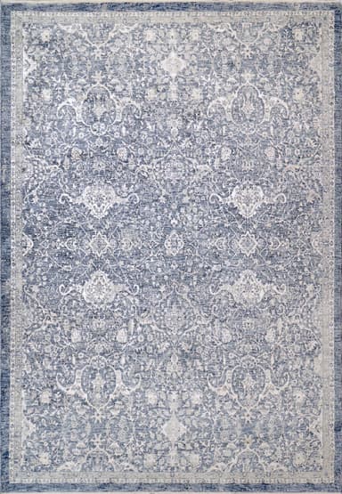 Octo area rug in Navy/Ivory