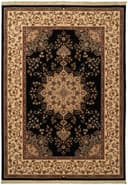 Brilliant rug in Black