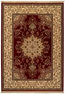 Brilliant rug in Red
