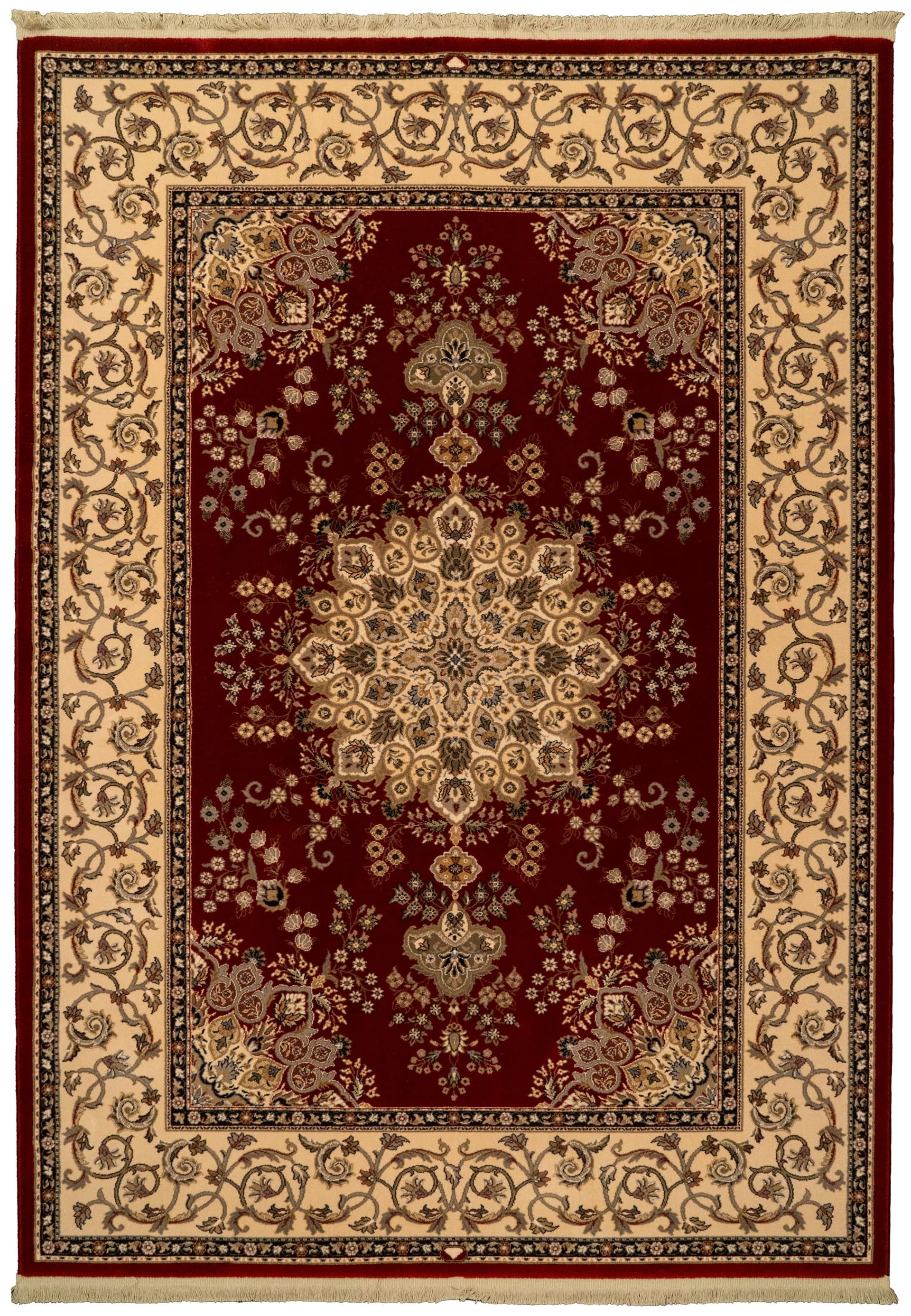 Hyacinth Brilliant Red area rug