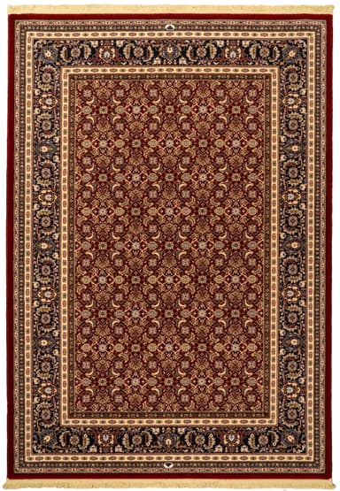 Brilliant area rug in Red