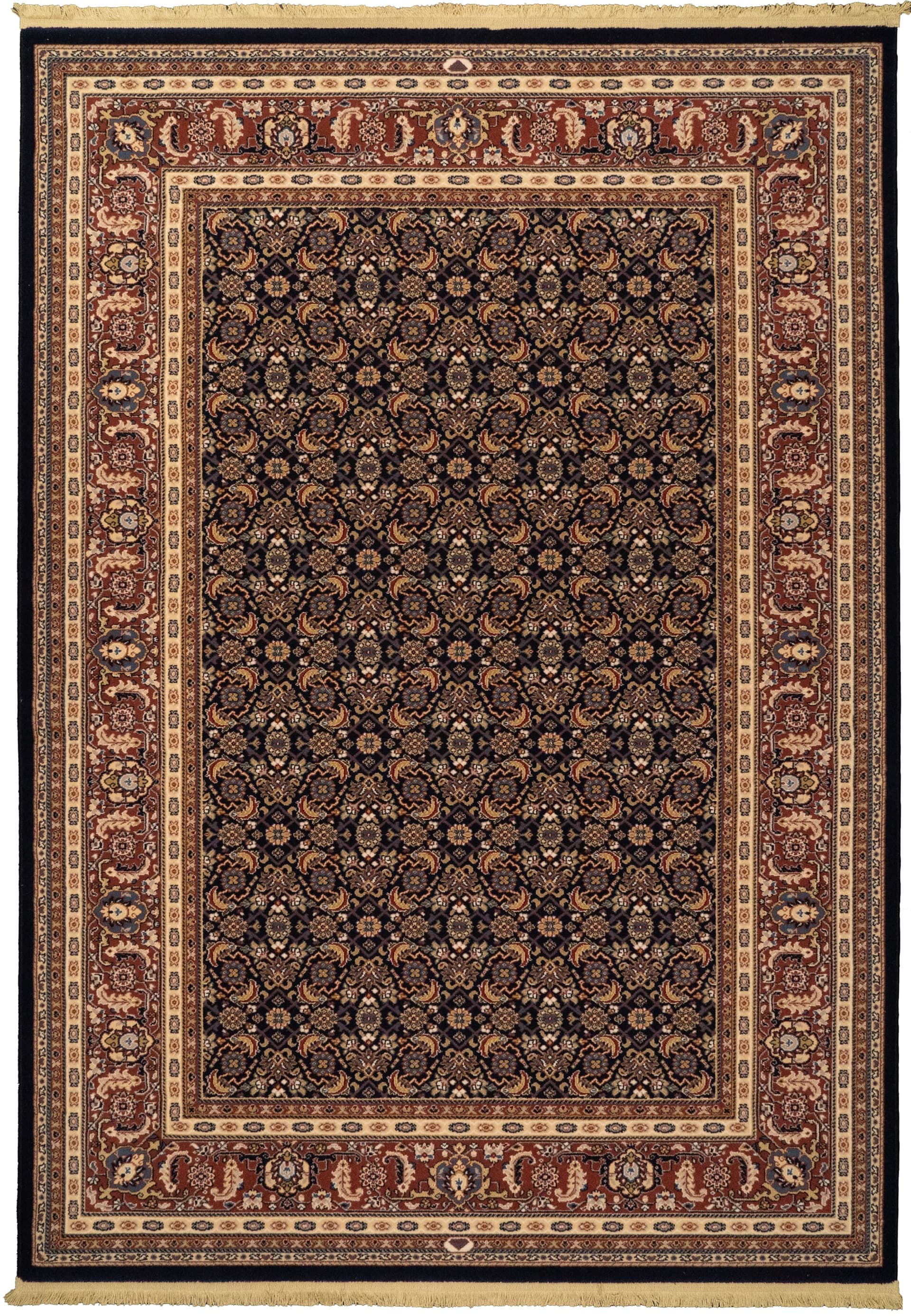 Hollyhock Brilliant Navy area rug