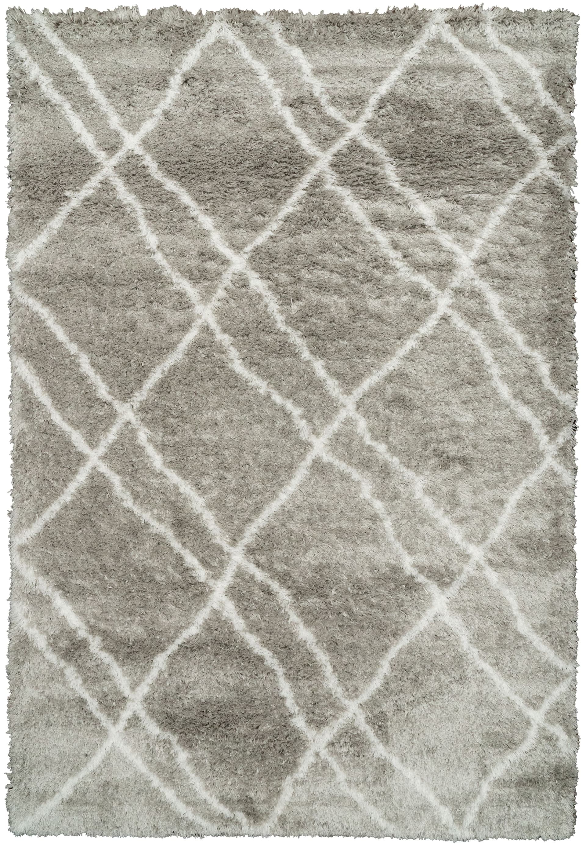 Harvestmoon Silver/White rug