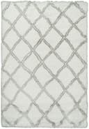 Nordic rug in White/Silver