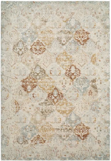 Annalise area rug in Beige/Multi