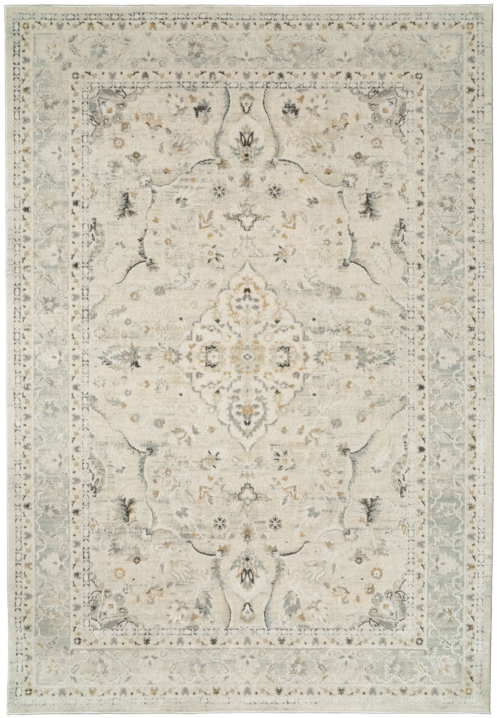 Pebble Cream/Blue rug