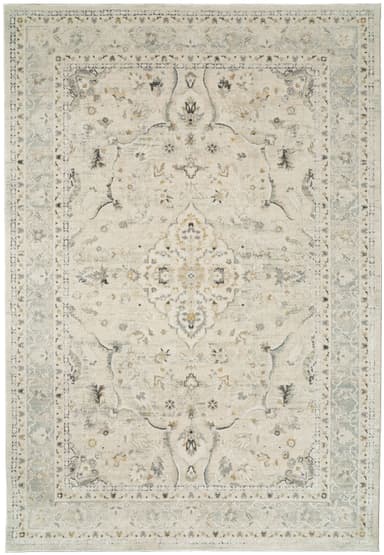 Annalise area rug in Cream/Blue