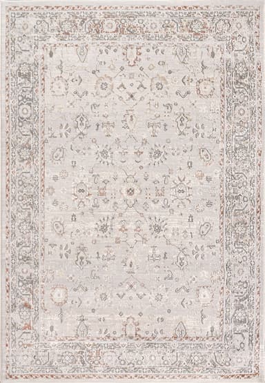 Marina area rug in Grey/Rose