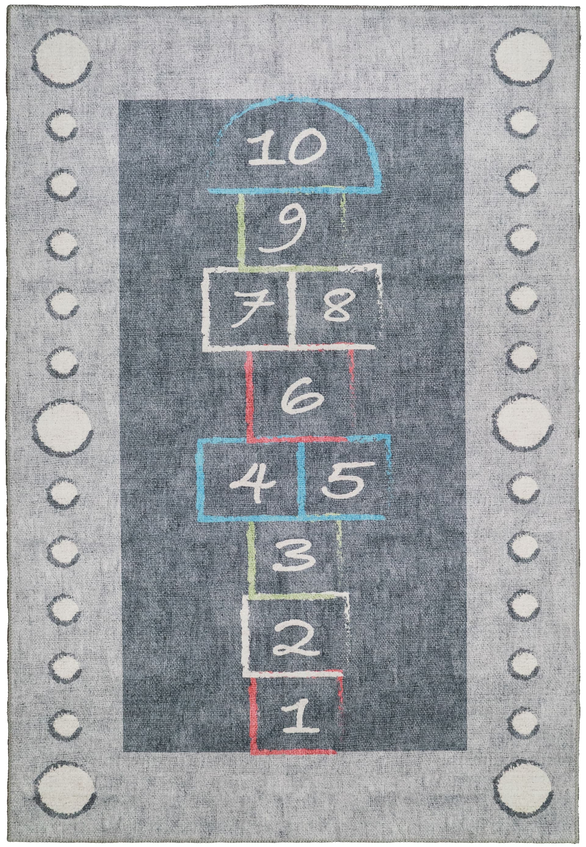 Goldenrod Kidz Grey/Multi area rug