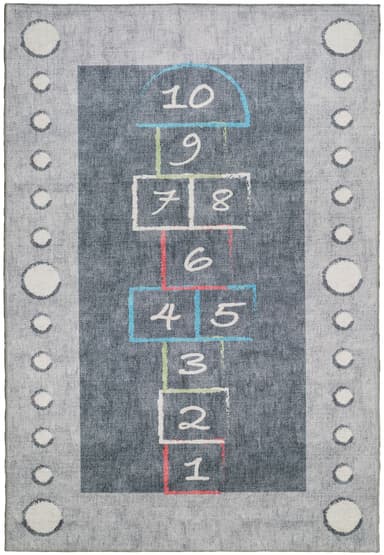 Kidz area rug in Grey/Multi