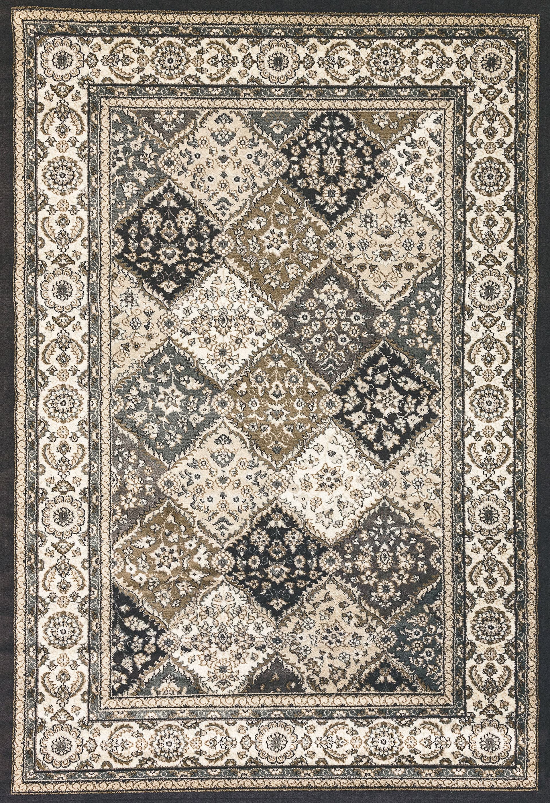 Jay Yazd Grey/Ivory area rug