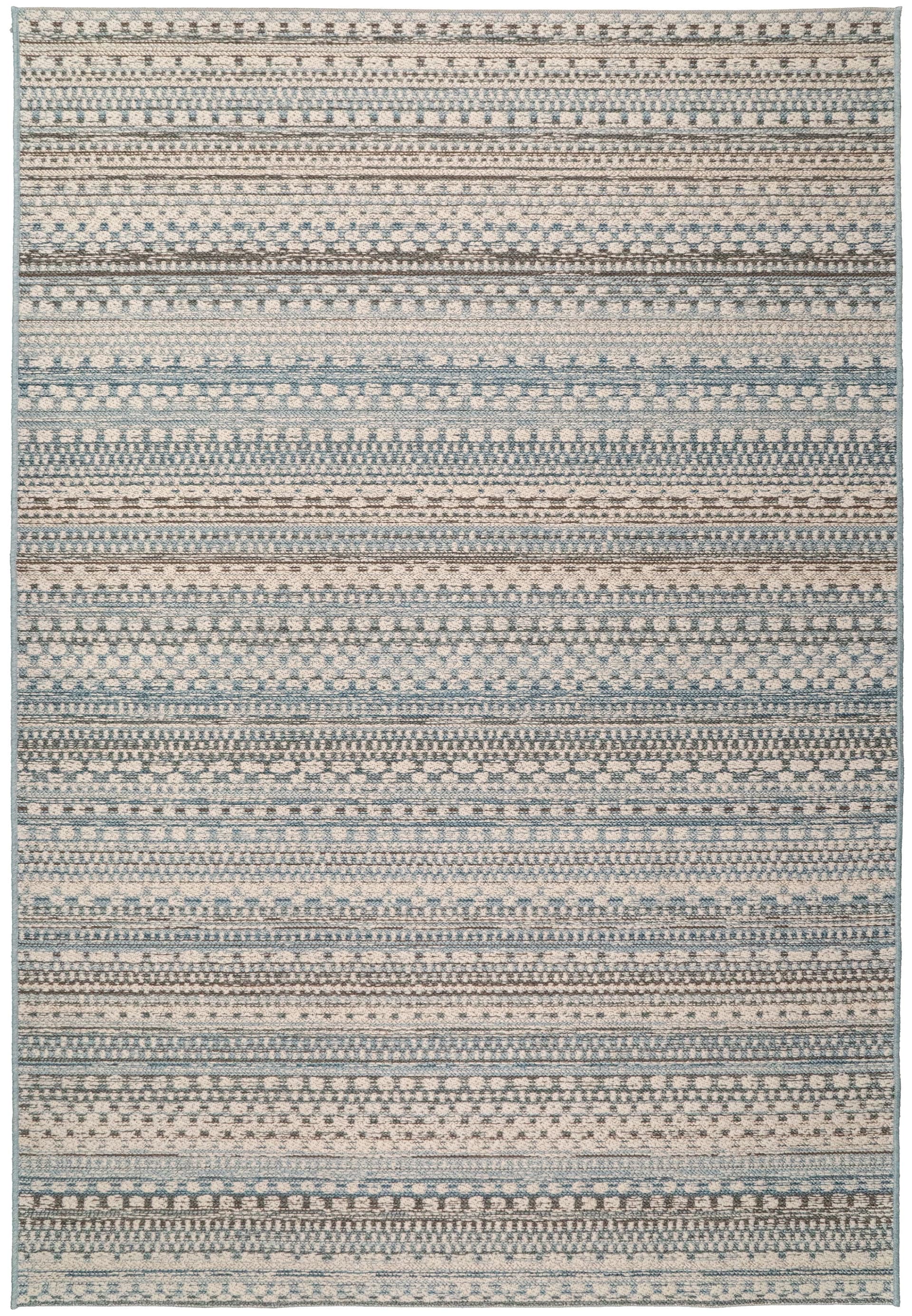 Truffle Brighton Beige/Blue area rug
