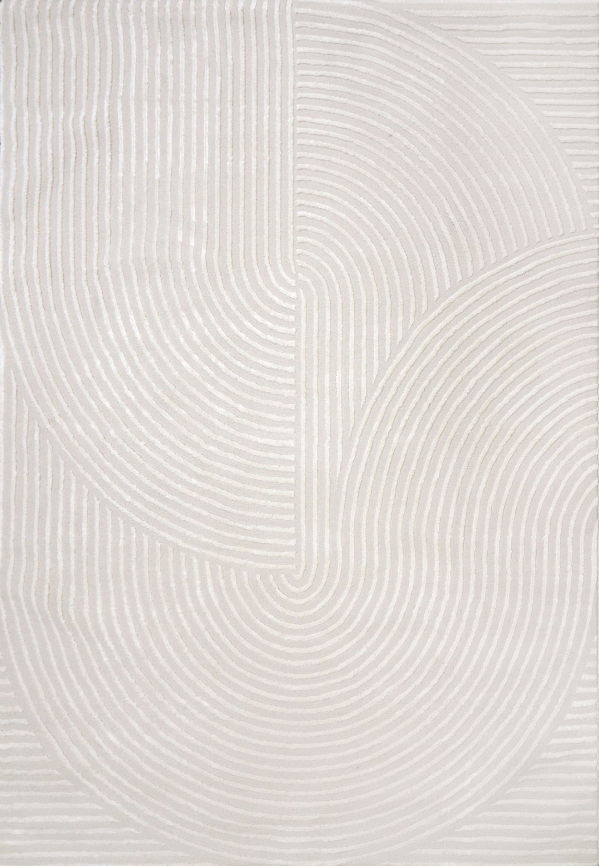 Rosemary Rori Ivory/Grey area rug