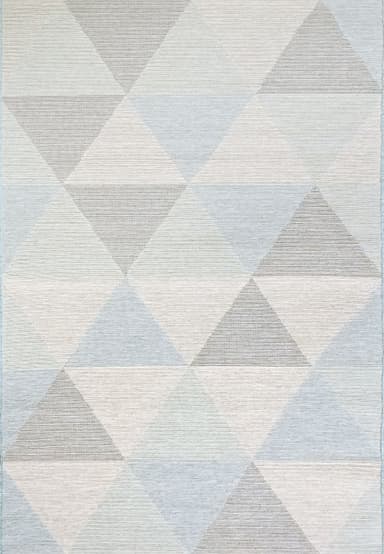 Newport area rug in Blue/Ivory